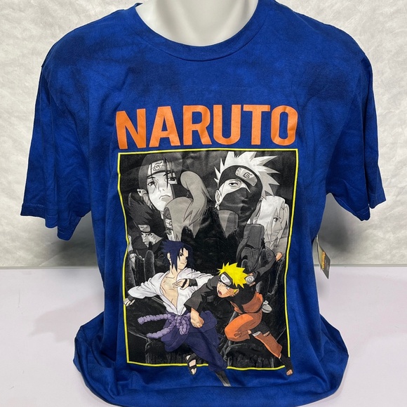 Naruto Other - NWT Mens Size M Naruto Blue Graphic T-Shirt